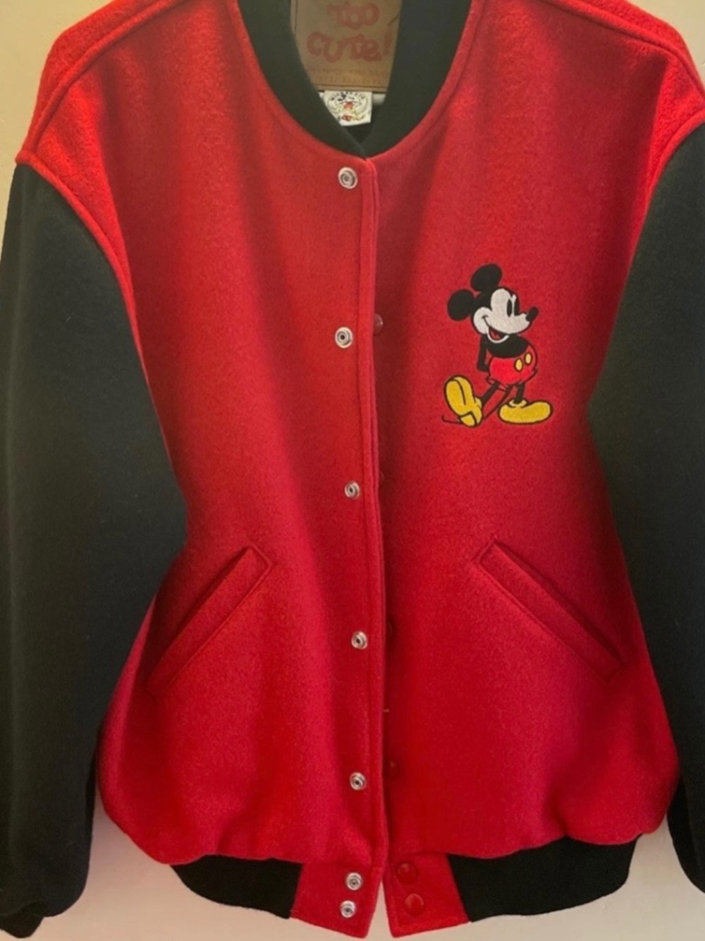 Mickey Mouse wool jacket